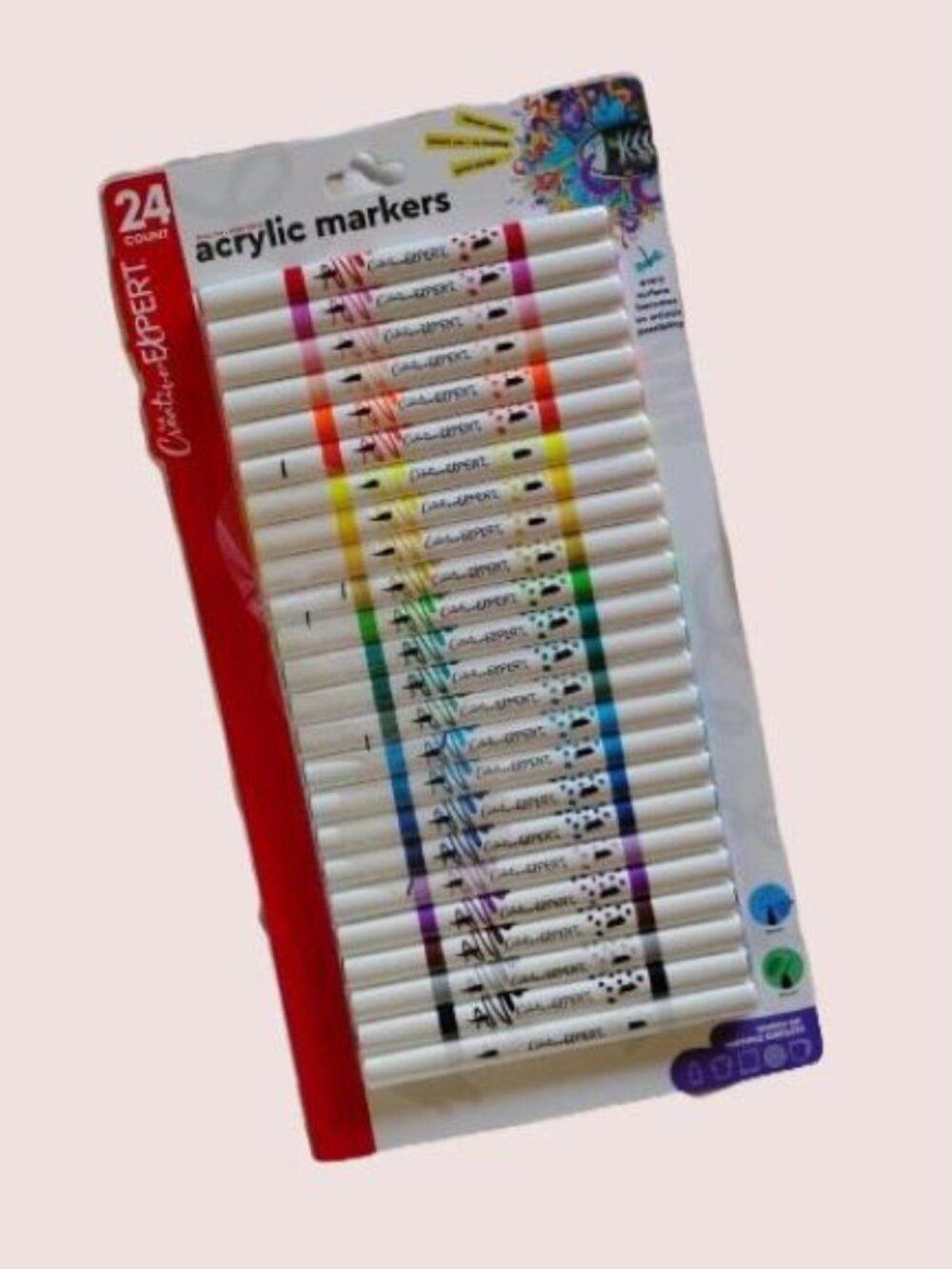 25 acrylic markers ~ Creative Expert